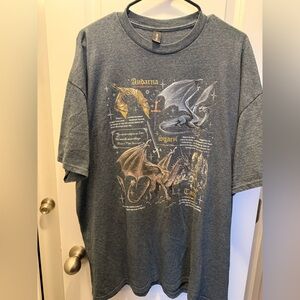 Gildan Gray Fourth Wing Graphic Tee